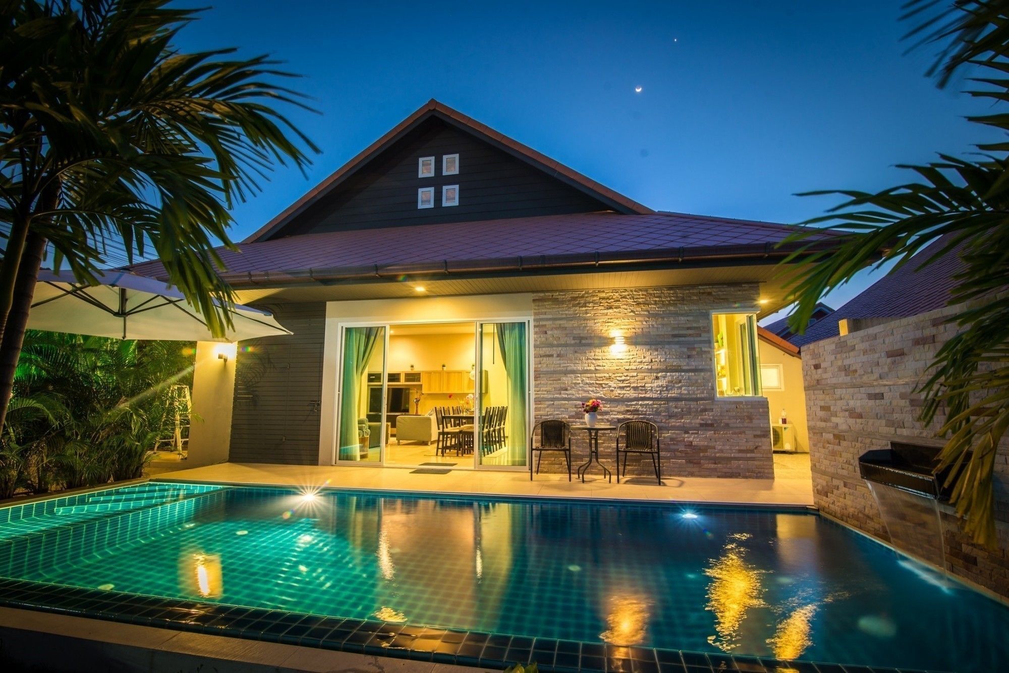 The Ville Deluxe Modern Pool Villa Pattaya Exteriör bild